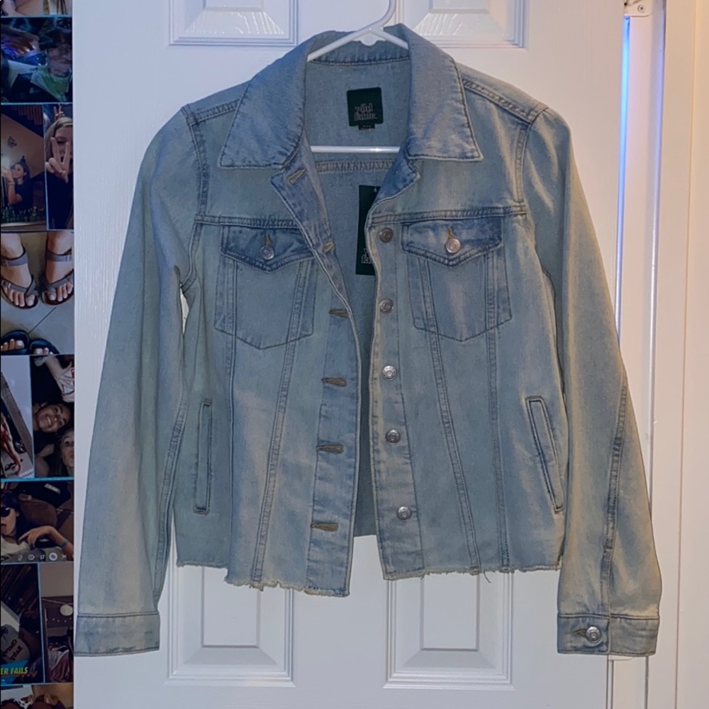 never worn target brand jean jacket